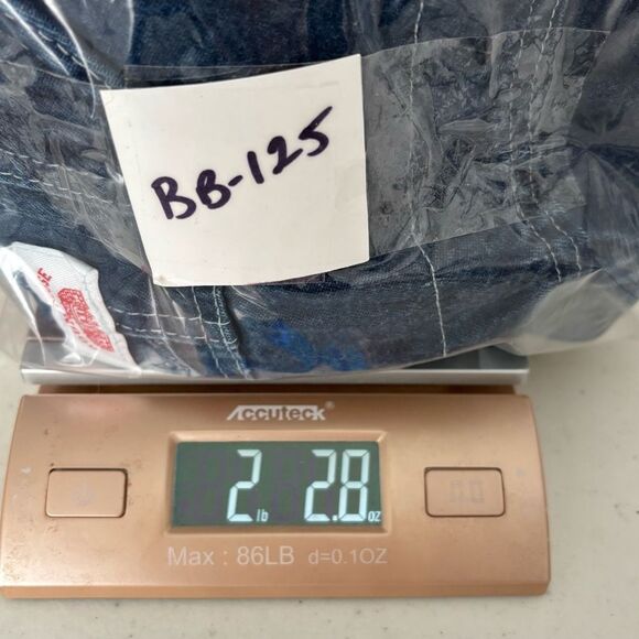 Vintage Round House Blue Denim Overalls Size 38  Unisex Normcore Farm Workwear - Picture 14 of 14